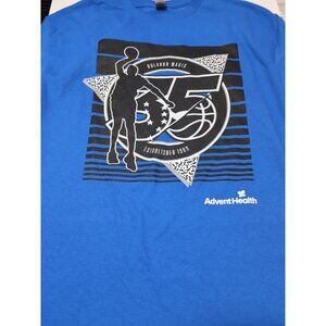 Orlando Magic 35 Year Anniversary T-Shirt - Blue - Large